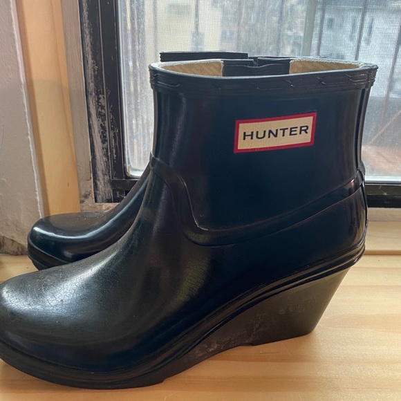 platform hunter boots